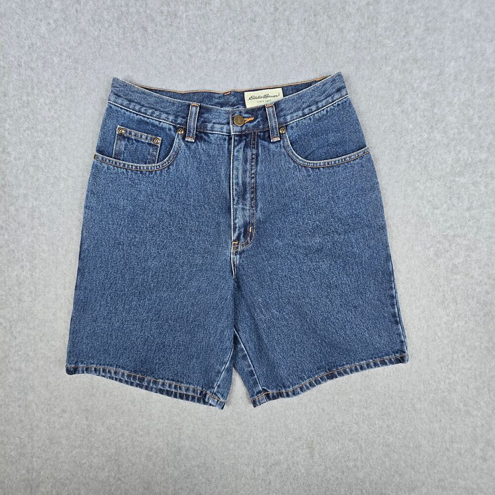 Eddie Bauer Womens 8 Denim Shorts "Jorts"